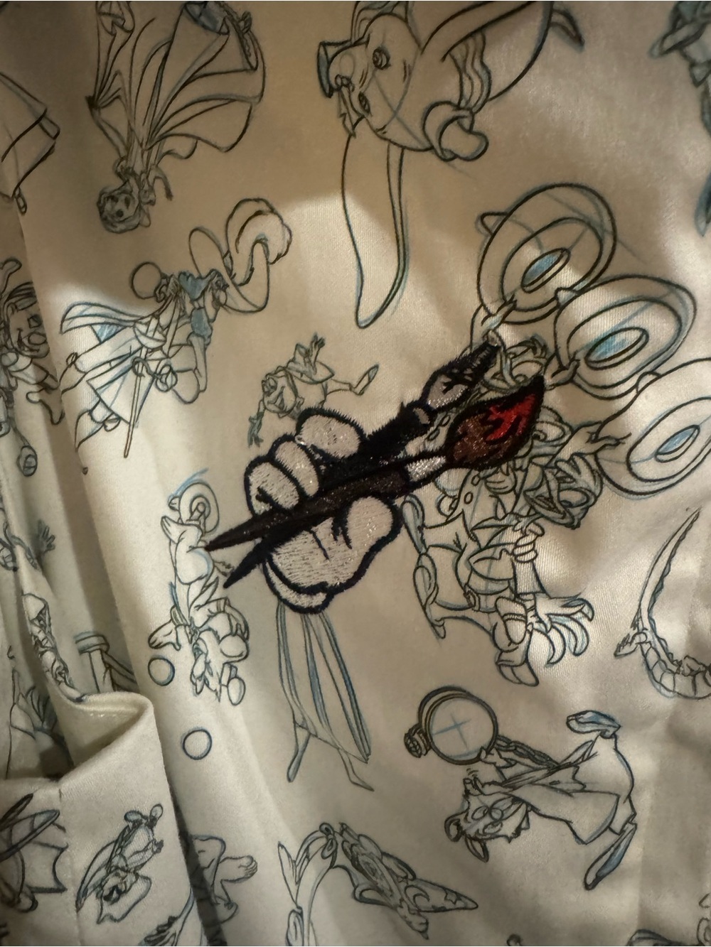 Disney Parks The Dress Shop Ink And Paint Dress X-LARGE - Picture 7 of 7